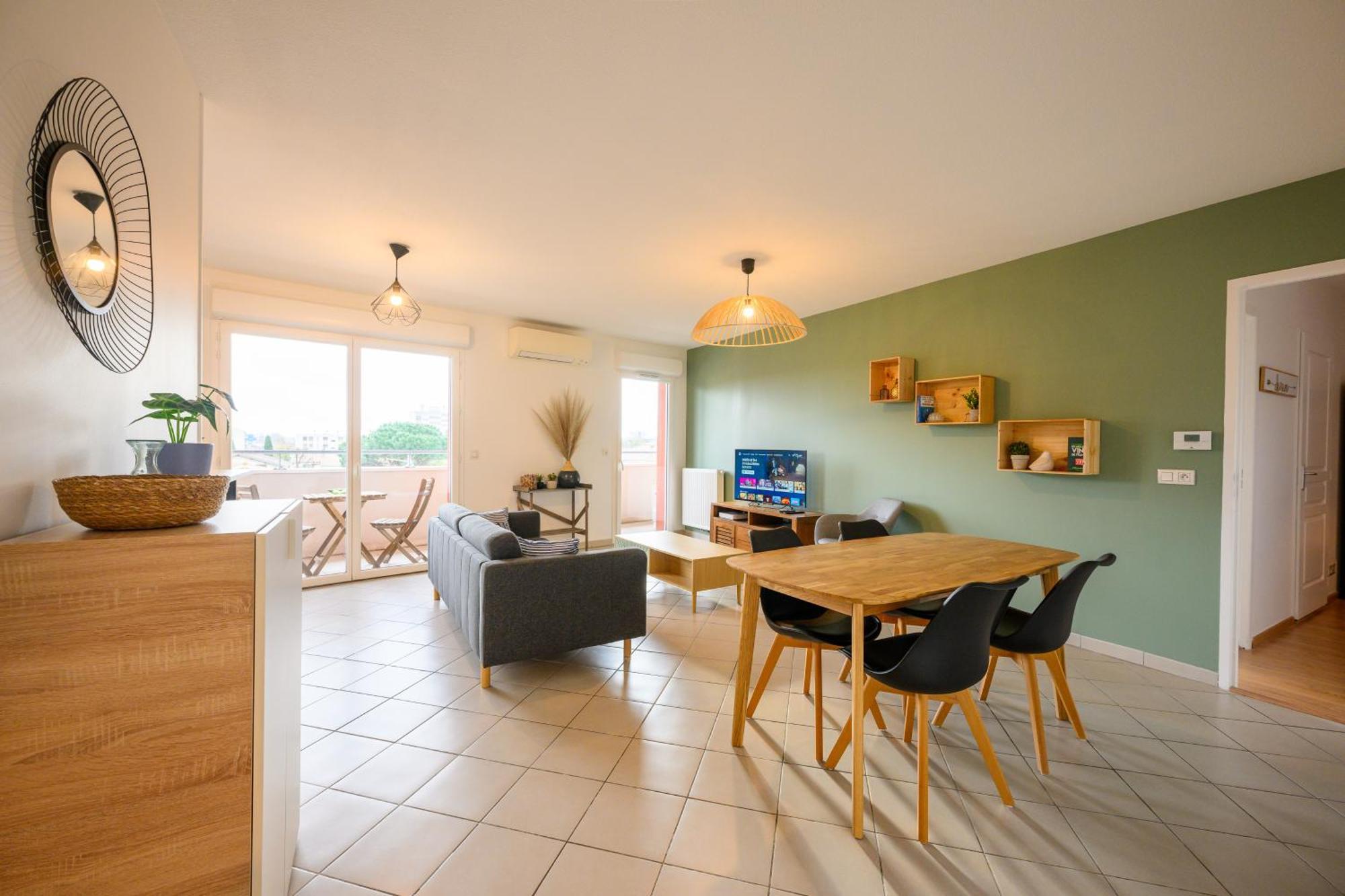 Le Capeyron - Parking - Wifi - Aeroport Appartement *